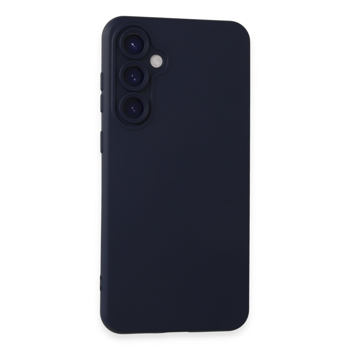 Galaxy S23 FE Kılıf Nano içi Kadife Silikon - Lacivert