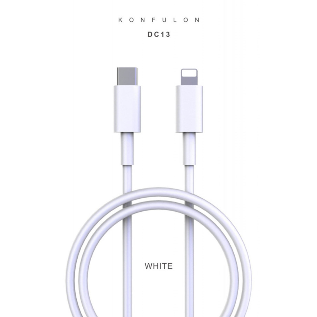 DC13 1M 20W Type-C to Lightning Kablo iphone Uyumlu