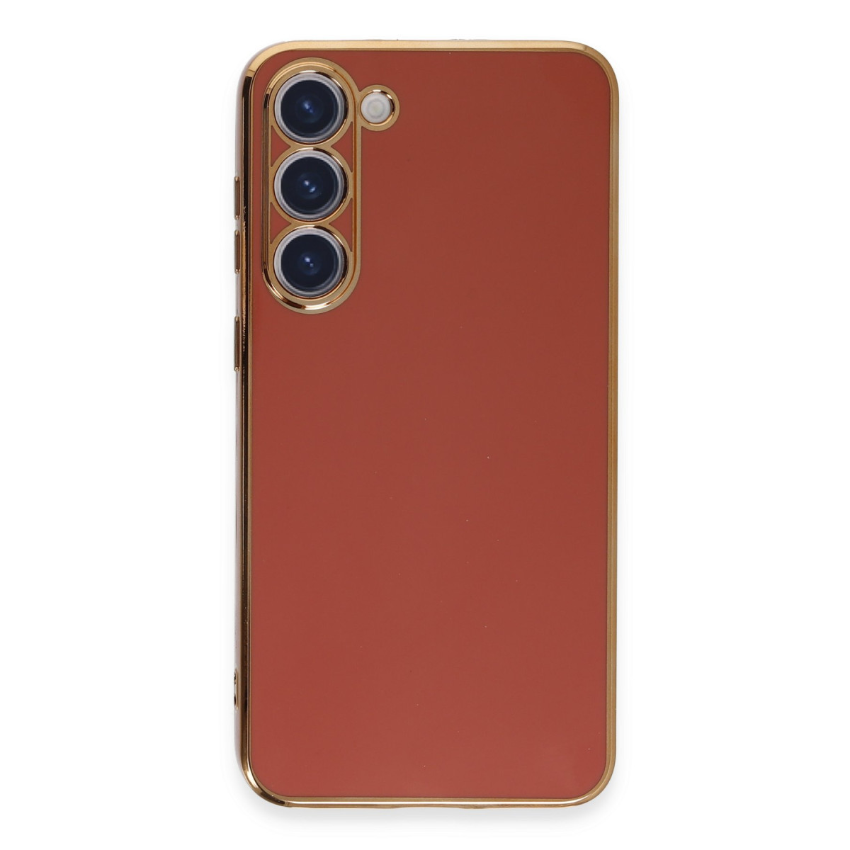 Galaxy S23 Kılıf Volet Silikon - Kırmızı
