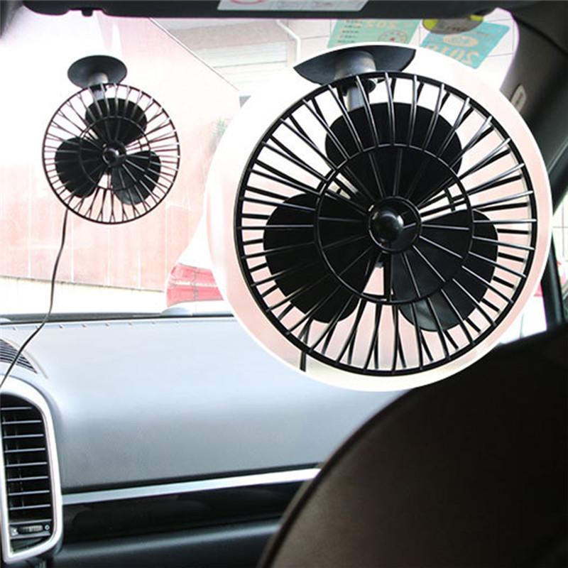 Vantuzlu Oto Vantilatör Fan Çakmaklık Giriş 12v 5 inç