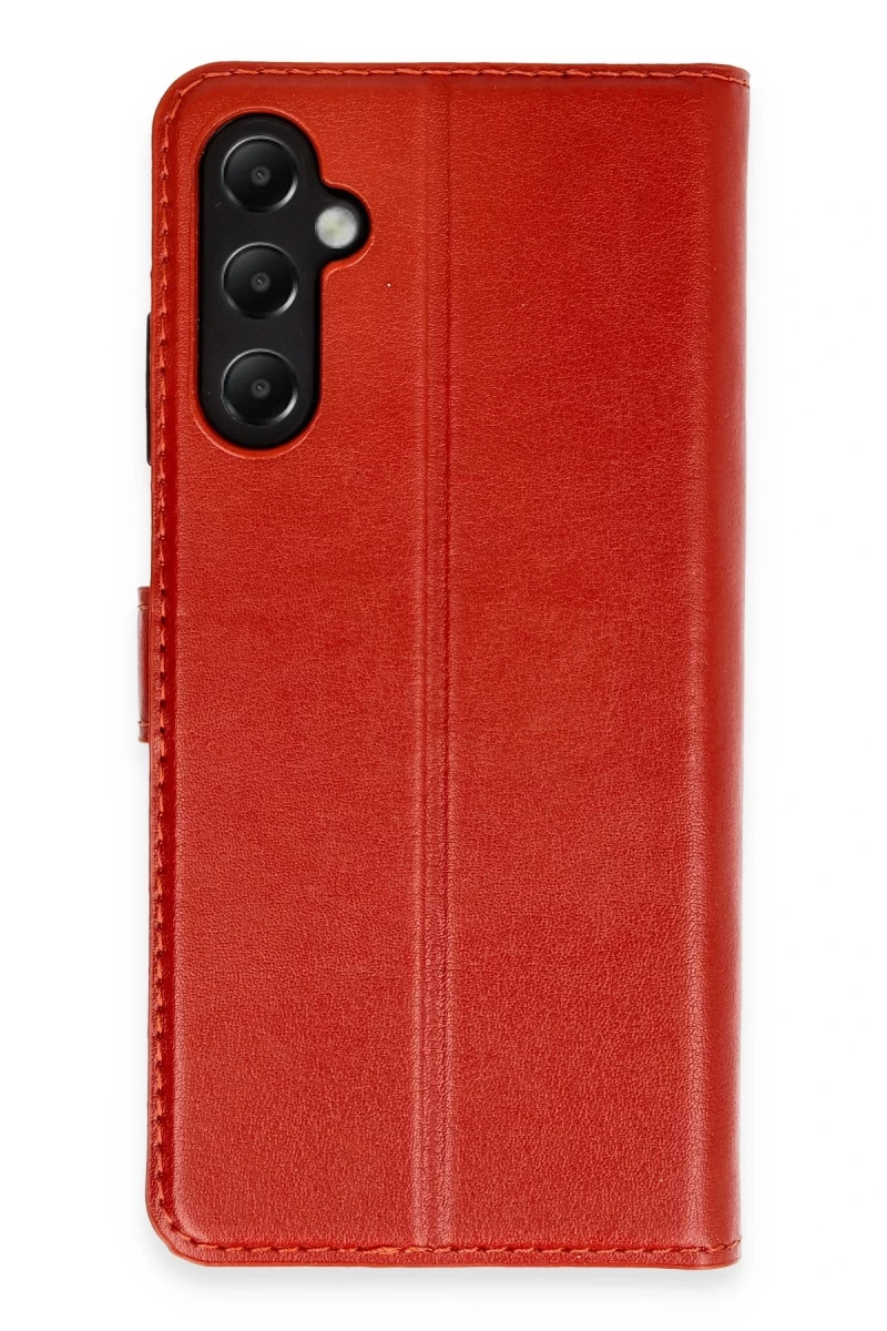 Samsung Galaxy A05S Uyumlu Kılıf Trend S Plus Kapaklı Kılıf - Kırmızı