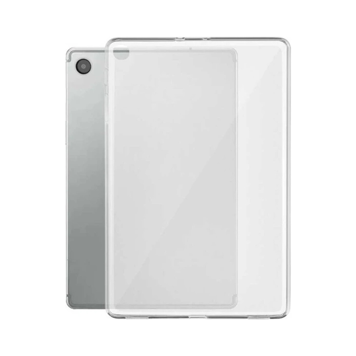 Galaxy X200 Tab A8 10.5 Kılıf Tablet Şeffaf Silikon - Şeffaf