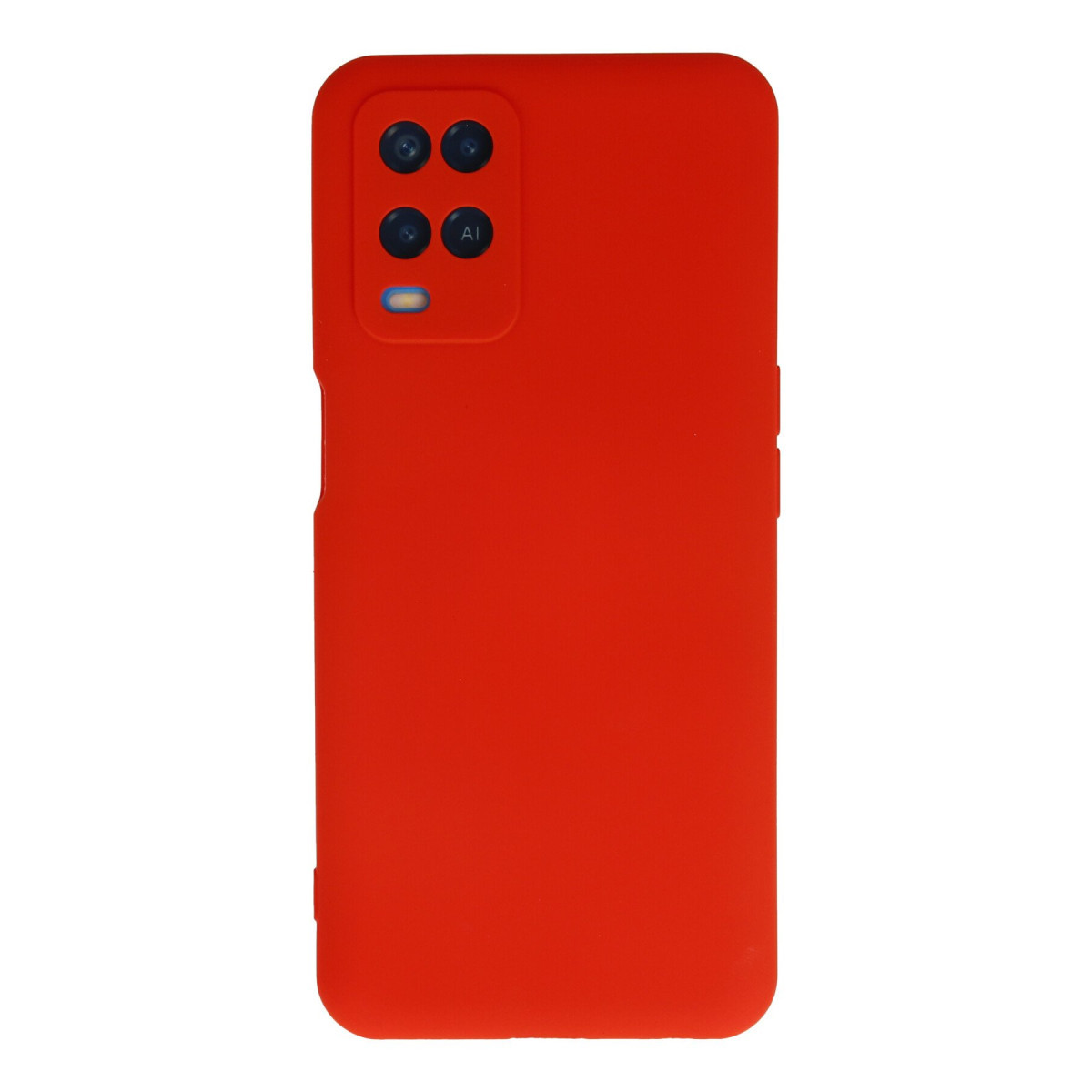 A54 4G Kılıf Nano içi Kadife Silikon - Kırmızı