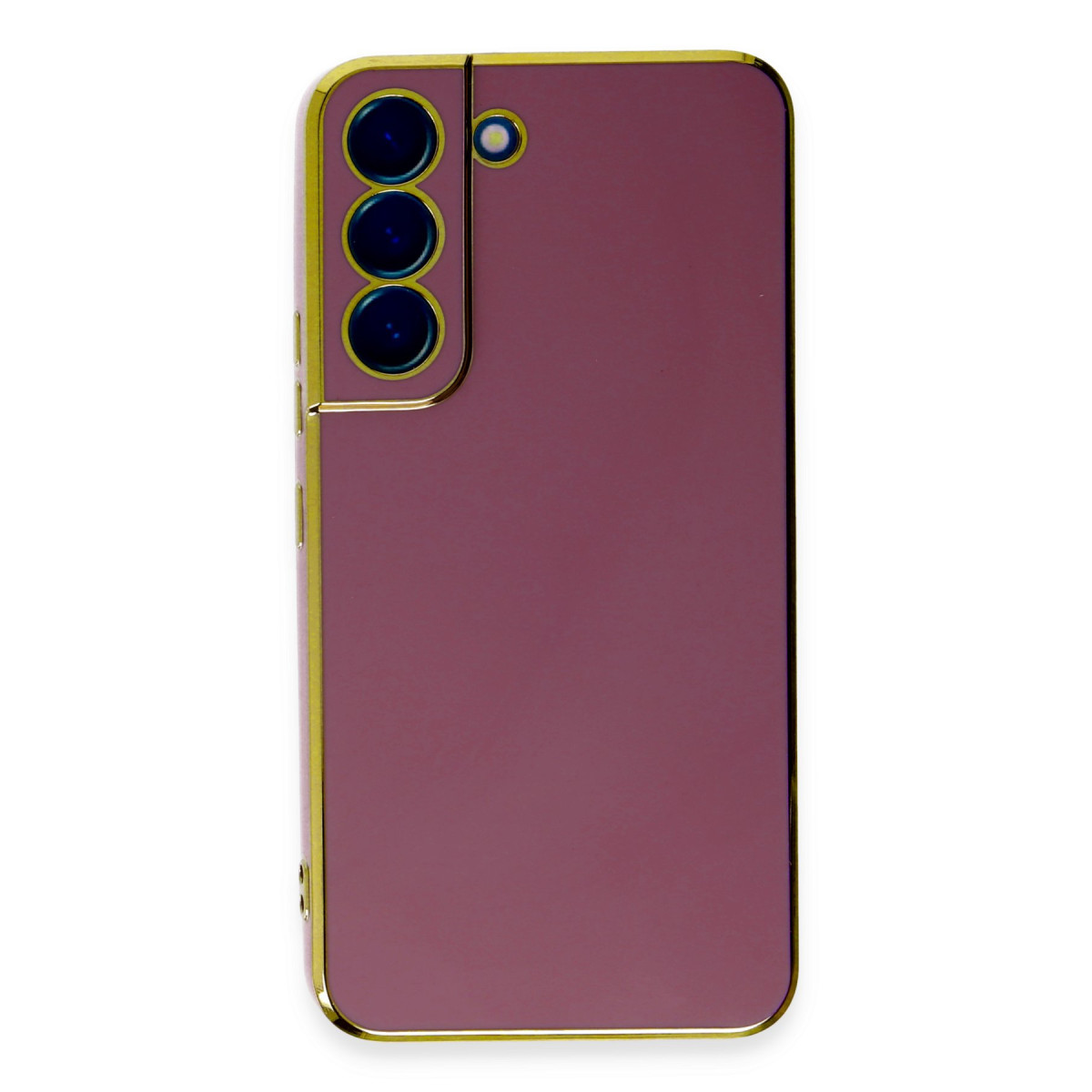 Galaxy S22 Plus Kılıf Volet Silikon - Kırmızı