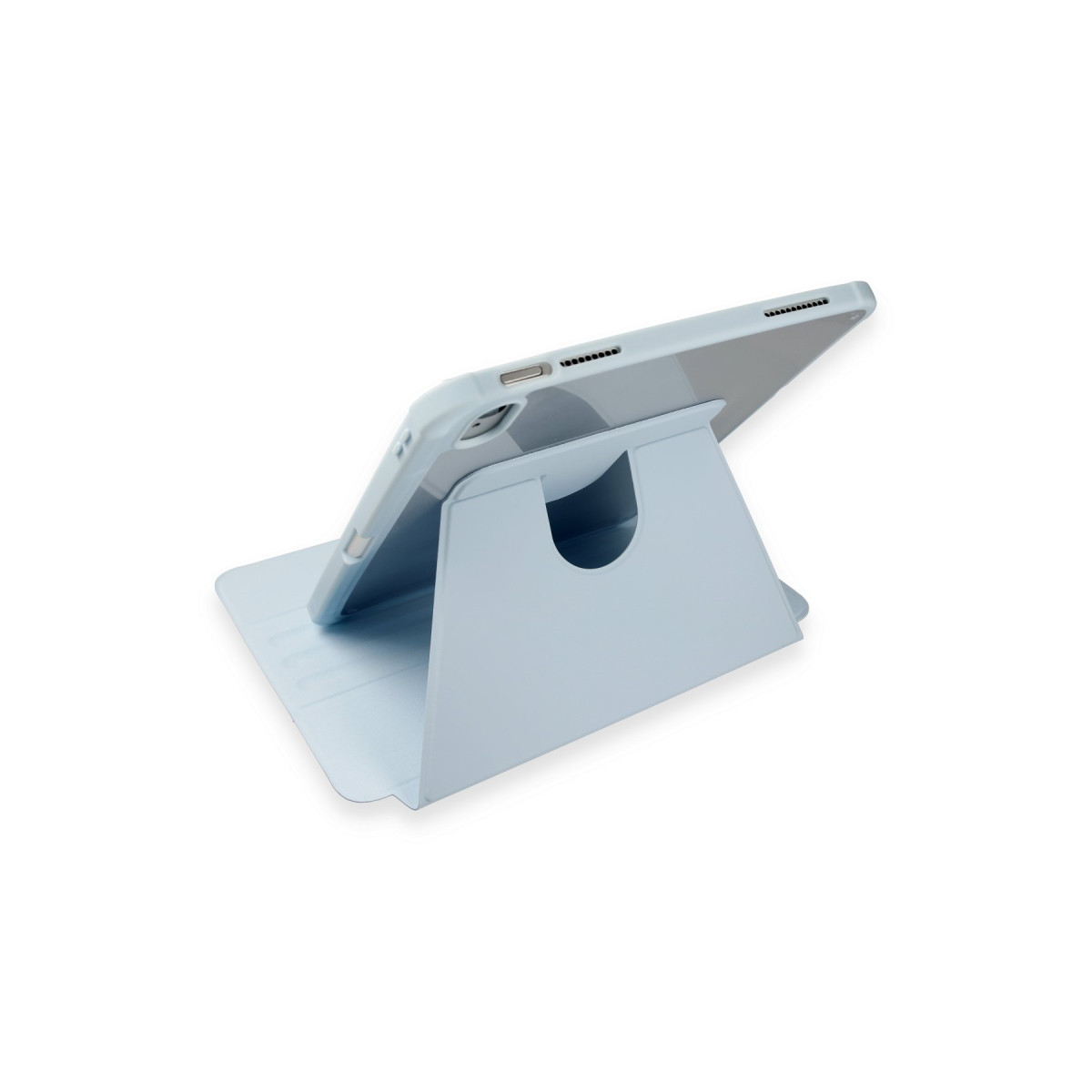 iPad 10.2 (7.nesil) Kılıf Starling 360 Kalemlikli Tablet Kılıf - Mavi
