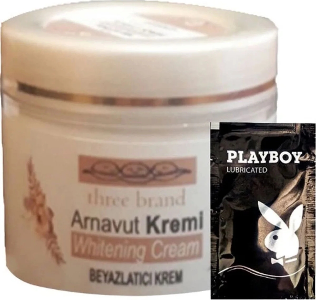 Süper Three Brand Arnavut Kremi Whitens Cream Kremi 100 ml + 1 Adet Jel Hediye