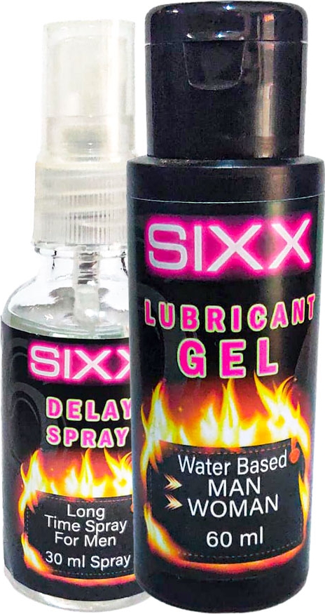 Sıxx Bay Bayanlubrikantjel 60 ml + Erkeklere Özel Sprey