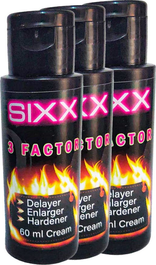Sıxx 3in1 Krem 3 Adet Erkeğe Özeı 3 Ettki Birden Kremi 60 ml