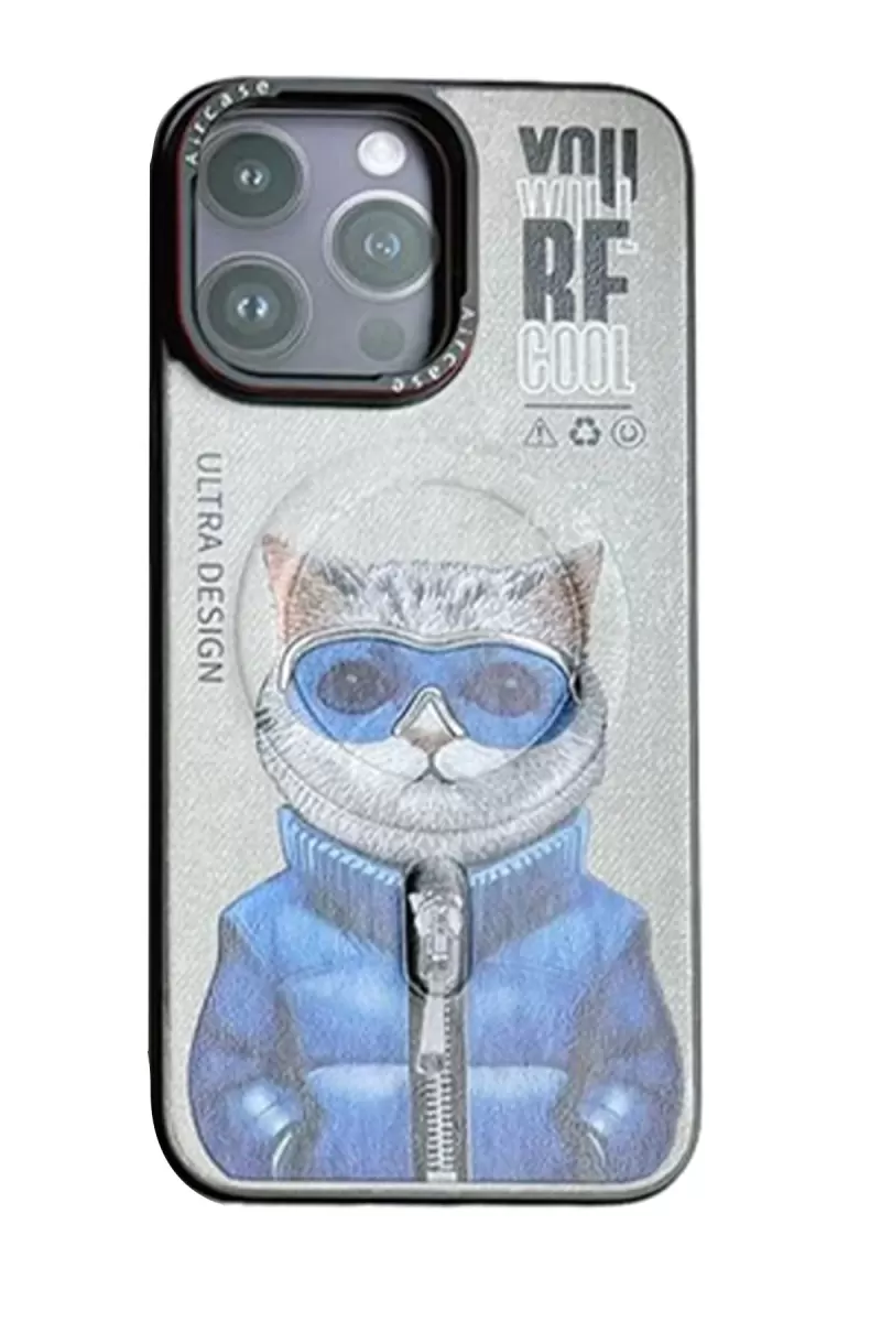 iPhone 14 Pro Fun Magsafe Kapak - Titan Gri-2
