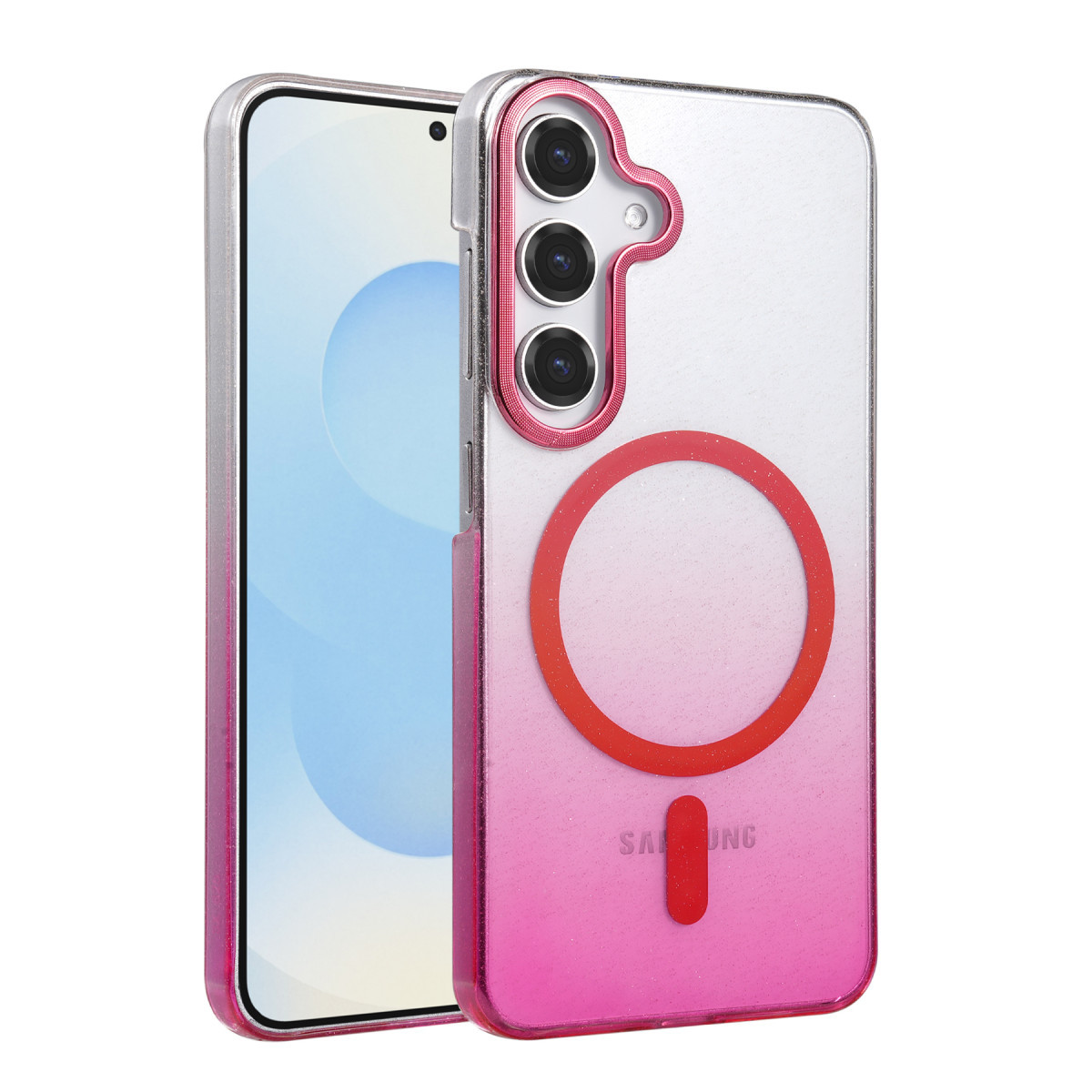 Galaxy S23 FE Glossy Magsafe Kapak - Pembe