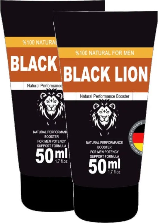 Black Lion 2 Adet 50 ml Men Booster Krem Erkeklere Özel Anlar Için Krem