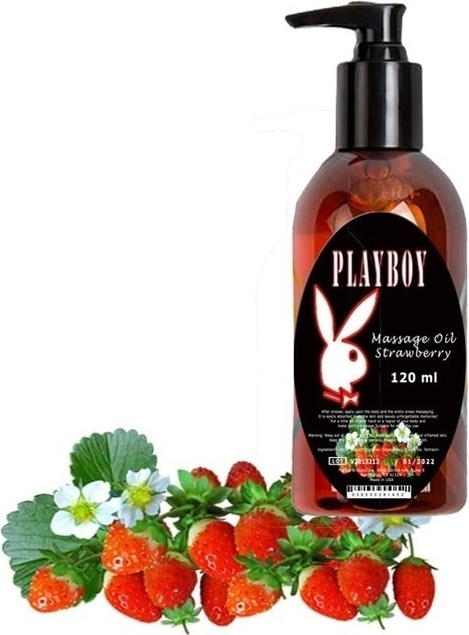 Playboy Çilek Aromalı Masaj Yağı 120 Ml 2 Adet
