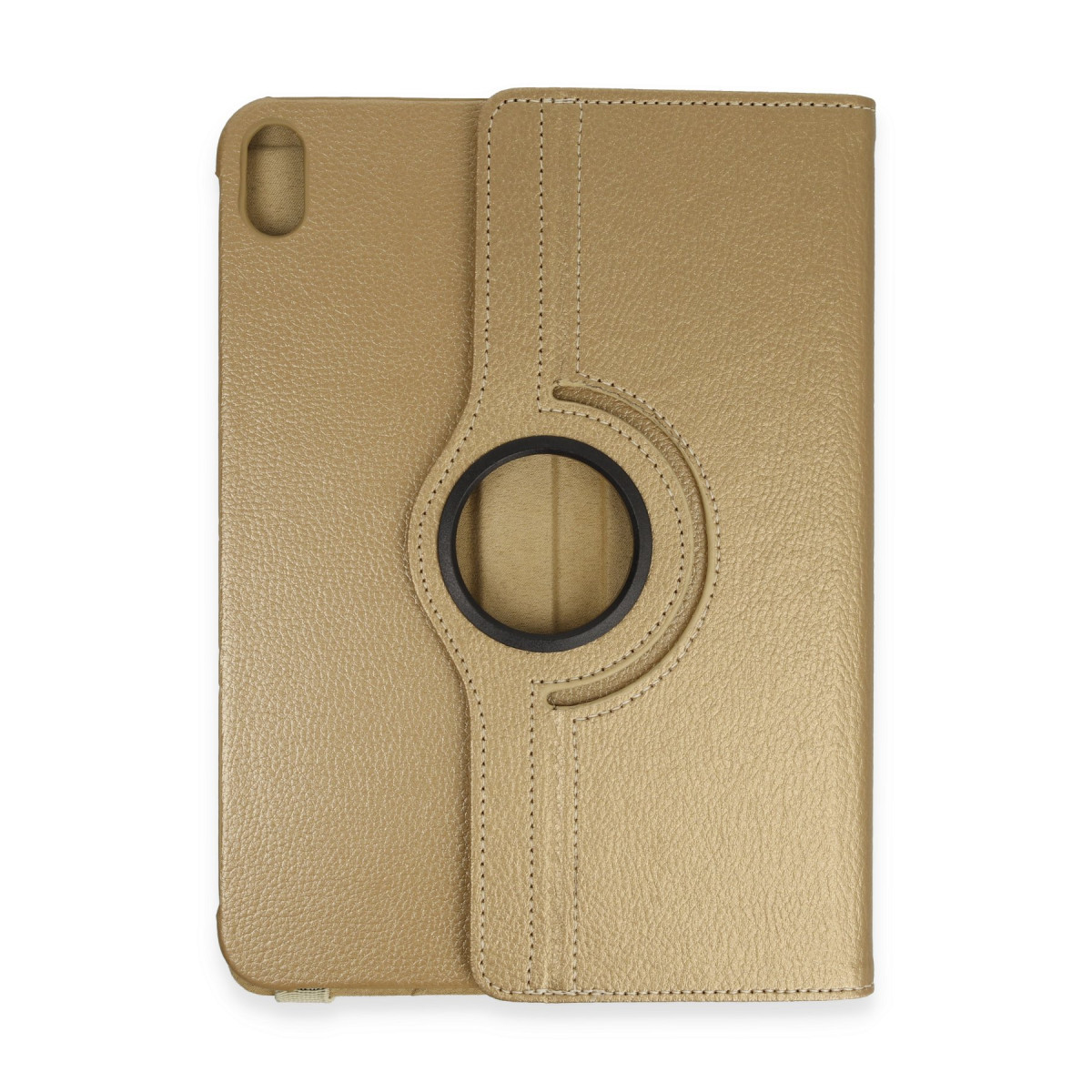iPad 2022 10.9 (10.nesil) Kılıf 360 Tablet Deri Kılıf - Gold