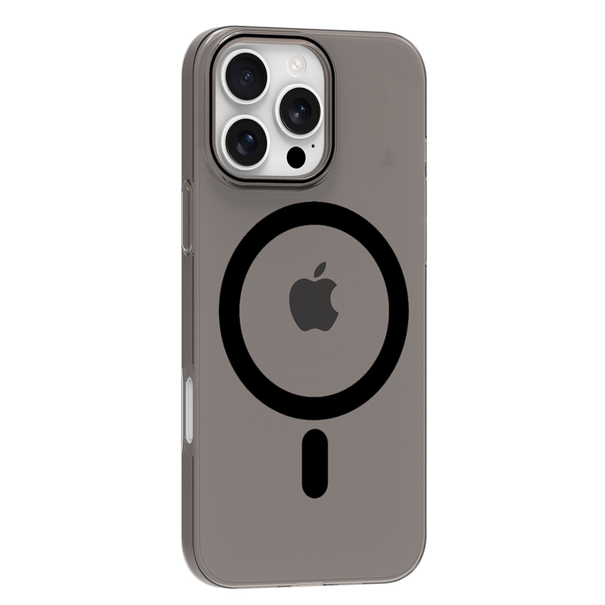 iPhone 16 Pro Max PC Blank Magsafe Kapak - Siyah