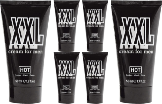 Hotxxl 6 Adet Erkeğe Özel En-Boy-Hacim Bakımı Kremi 50 ml