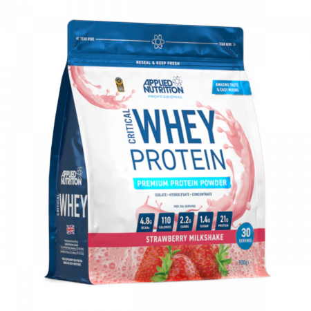 Critical Whey Protein Strawberry Milkshake 900 Gr