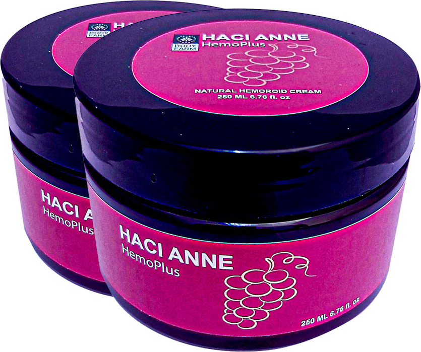 Hacianne 2 Adet 200 ml Analbakım Masaj Kremi