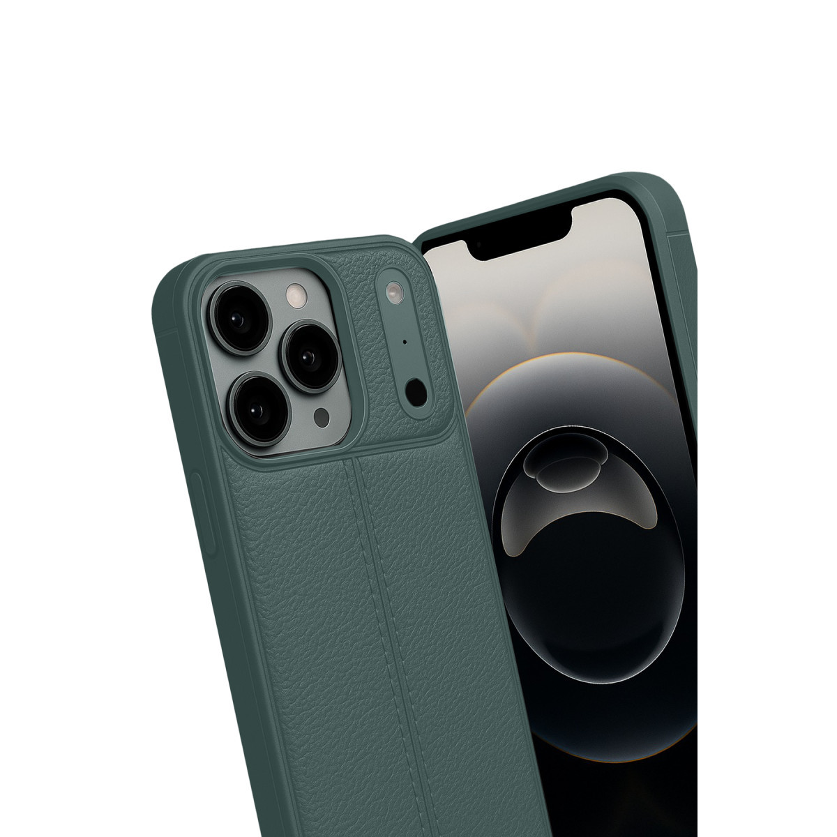 iPhone 17 Pro Auto Focus Kapak - Koyu Yeşil — görsel 3