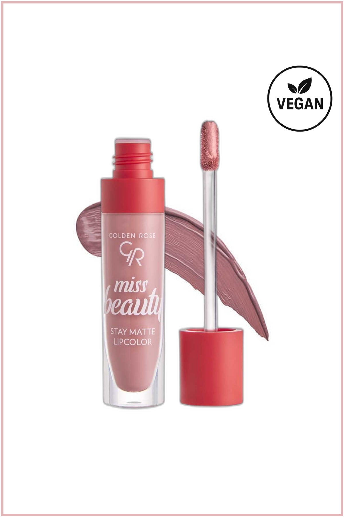 Miss Beauty Stay Matte Lipcolor 01 Blush Nude Kalıcı Likit Mat Ruj 5,5 ml