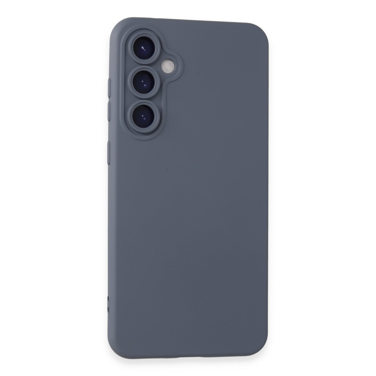 Galaxy S24 Kılıf Nano içi Kadife Silikon - Gri