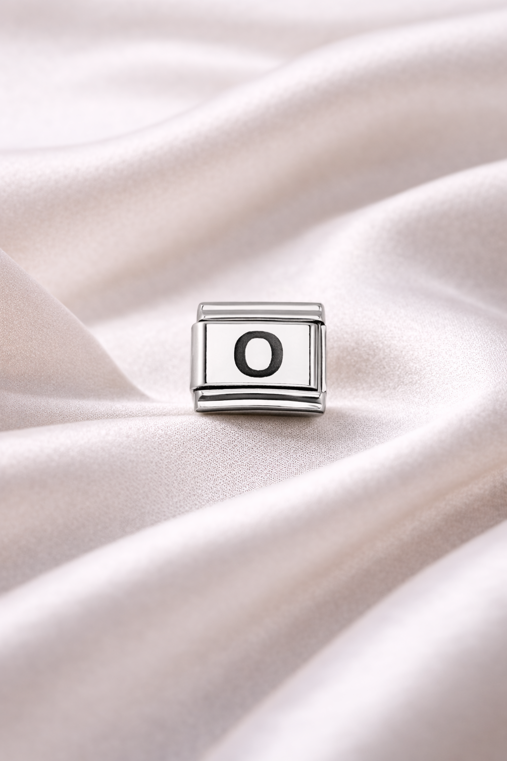 O Harf Charm | Çelik Bileklik Aksesuarı | Kişiye Özel Harf Modülü | Minimal &amp; Zarif