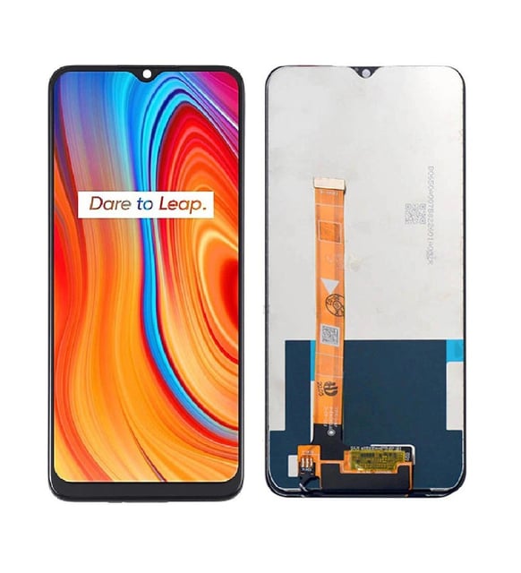 Realme C3 Uyumlu Lcd Ekran Dokunmatik (Siyah)