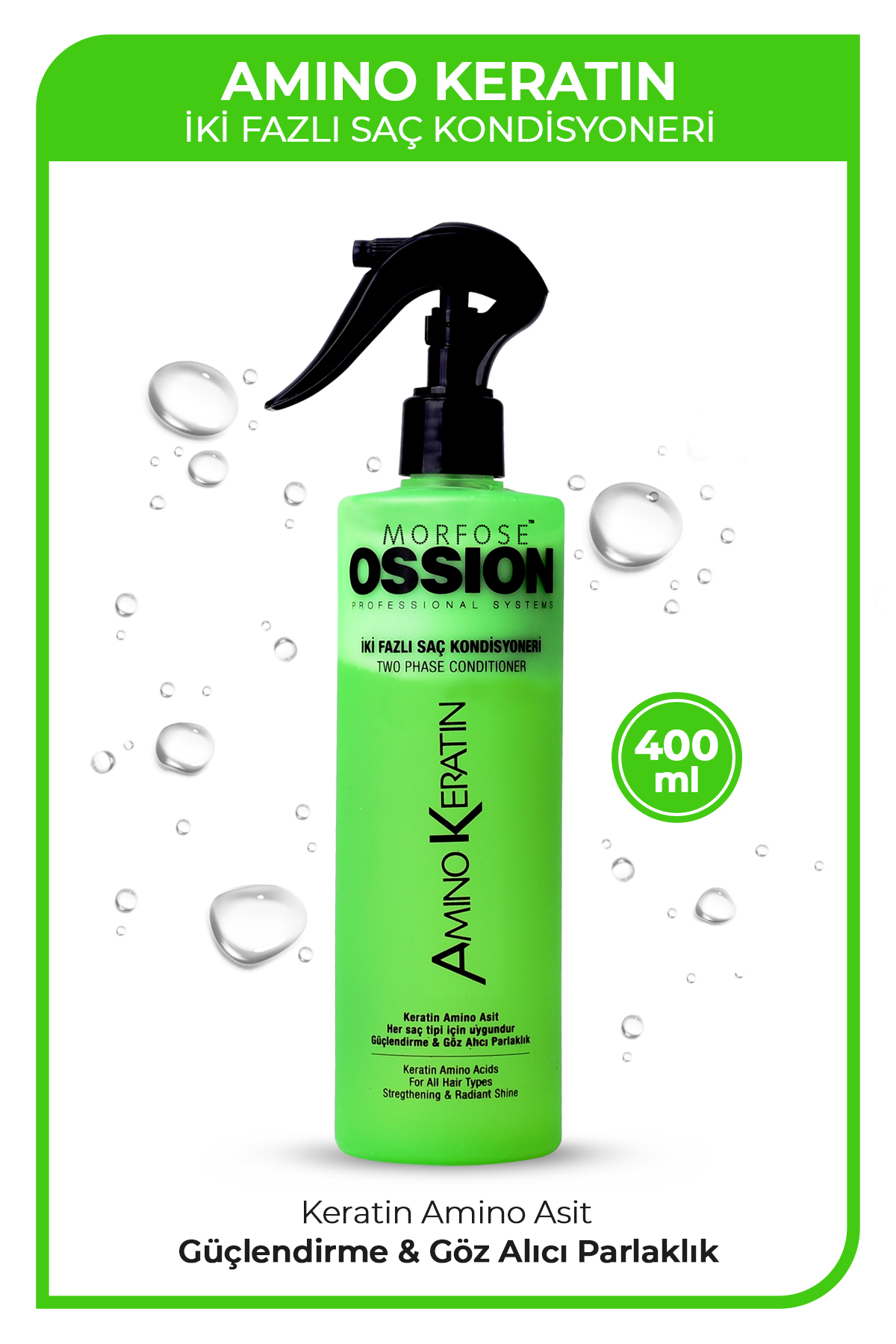 Ossion Amino Keratin Fön Suyu 400 Ml