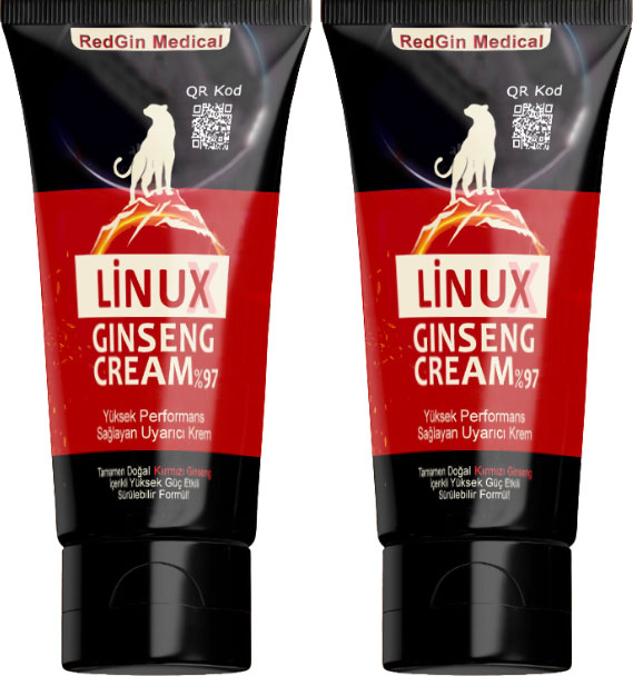 Linux Ginseng Cream 2 Adet Erkeklere Özel Yerlerine Özel Yeni Destek 50 ml Krem