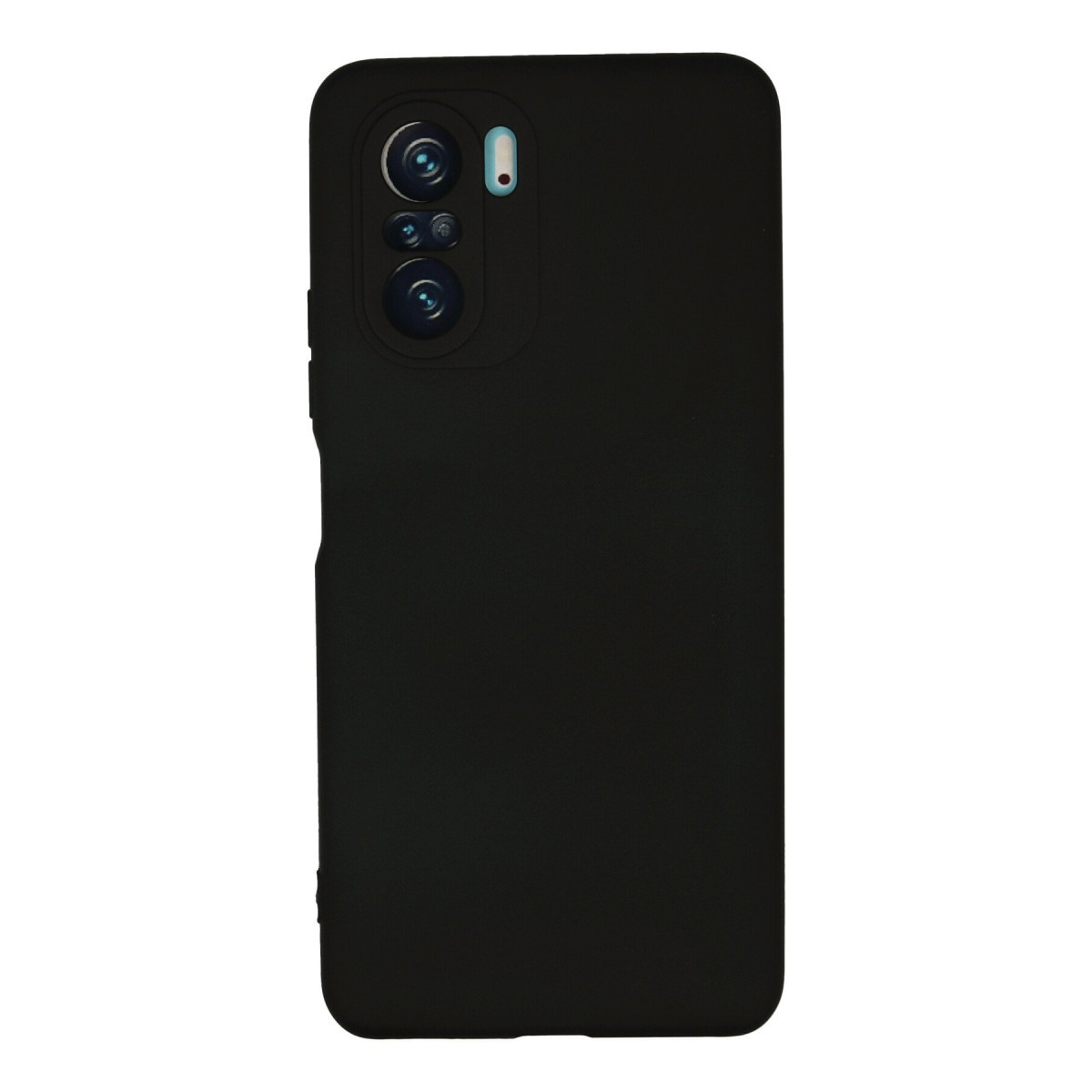 Poco F3 Kılıf Nano içi Kadife Silikon - Siyah