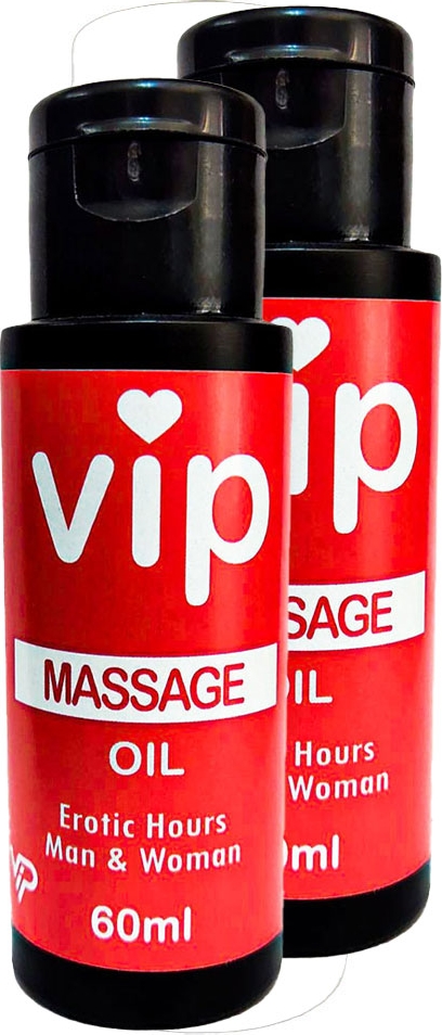Vıp Eroticmassage Oil 2 Adet -Kadın Erkek Erotikmasaj Yağı 60 ml 2 Adet