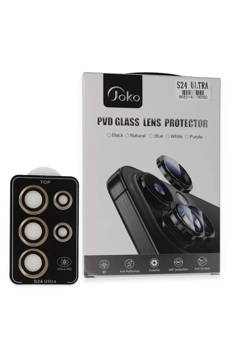 Galaxy S24 Ultra PVD Metal Kamera Lens - Gold
