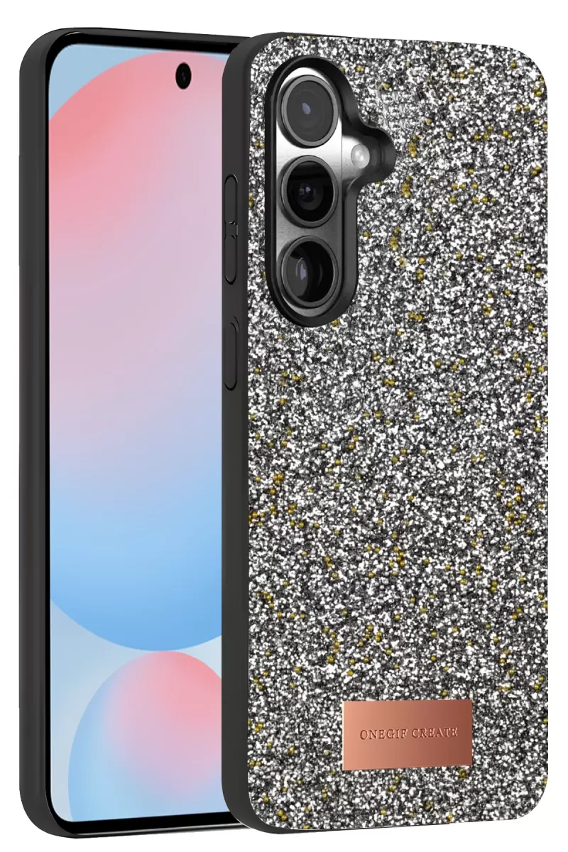 Galaxy S24 Plus Bright Simli Kapak - Gold