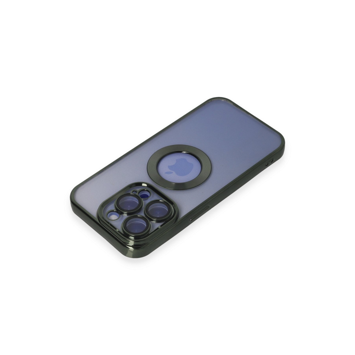 iPhone 15 Pro Max Kılıf Slot Silikon - Köknar Yeşili — görsel 3