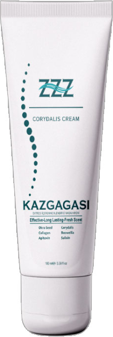 ZZZ Kaz Gagası 4 Tane Özel Karışımlı Corydalis 100 ml Sırt Bel Kas Iskelet Kısmi Kullanım Kremi