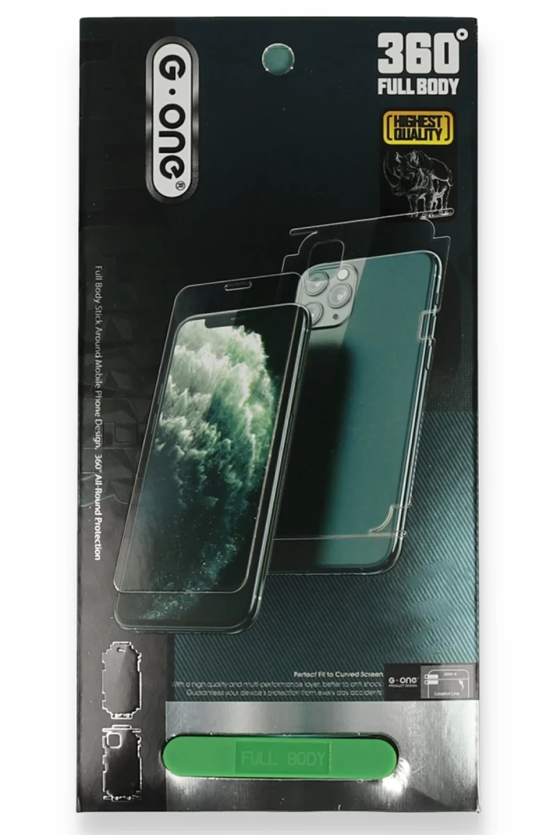 Apple iPhone 12 Pro 360 Full Body Arka Koruyucu