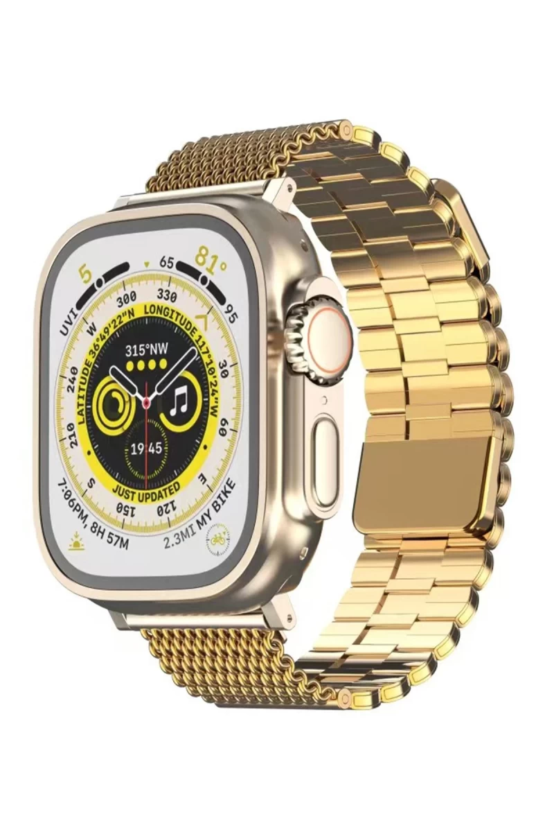 Apple Watch 38mm Uyumlu Ascend Metal Kordon - Gold