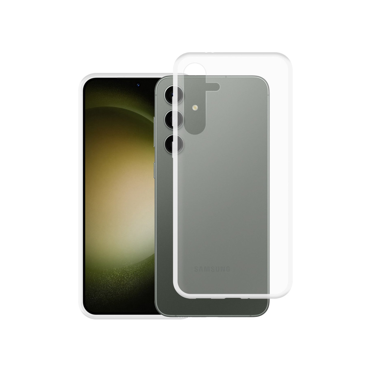 Galaxy S24 Plus Kılıf Lüx Şeffaf Silikon
