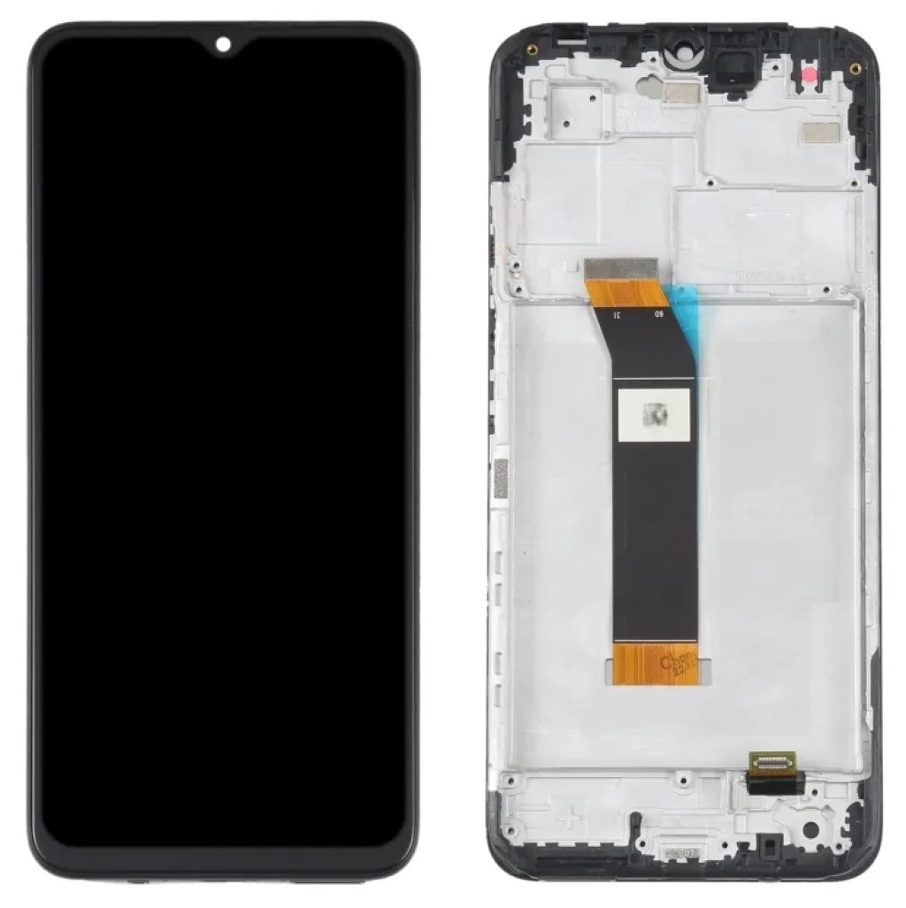 Redmi Note 10 5G Uyumlu Ekran Dokunmatik Çıtalı SRV (Siya