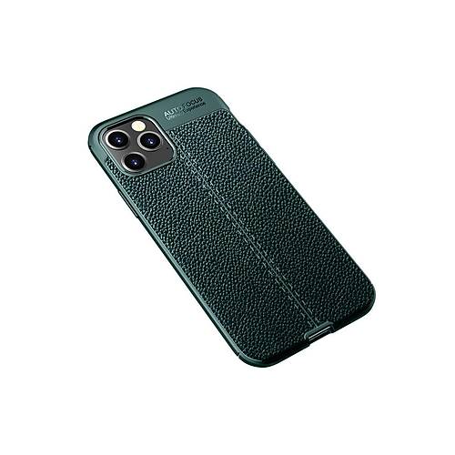 iPhone 12 Pro Max K�l�f Auto Focus Kapak - Ye�il