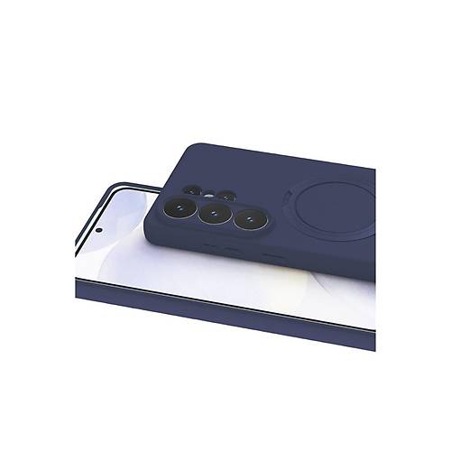 Galaxy S26 Ultra Regal Magsafe Standl� Kapak - Lacivert