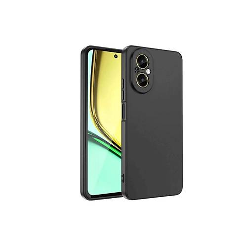 Realme 12 Lite K�l�f First Silikon - Siyah