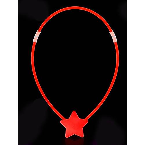 Glow Y�ld�z Kolye - Glow Kolye - Glow Partisi Y�ld�z Kolye 6 Adet