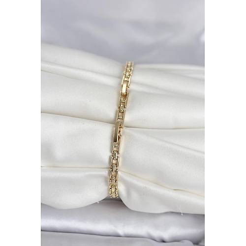 Xuping Model Zirkon Ta�l� Gold Renk Kad�n Bileklik