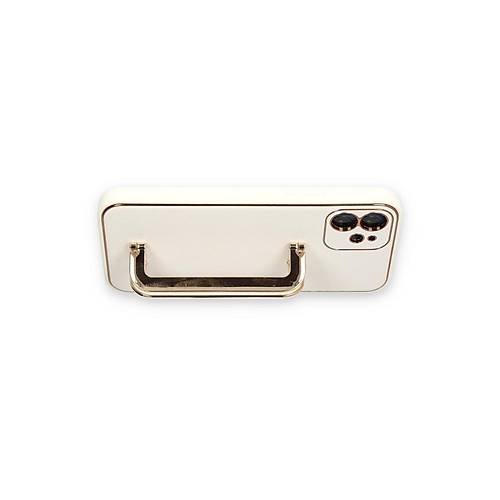 iPhone 12 K�l�f Coco Elit Kapak - Beyaz