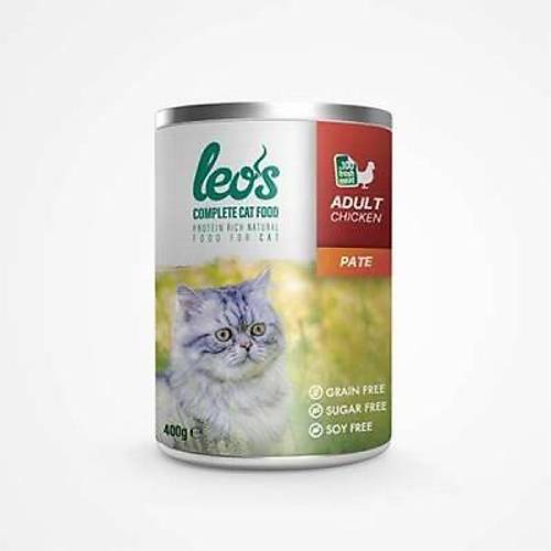 Tavuk Etli Pate Yeti�kin Kedi Konservesi 12 Adet 400 Gr