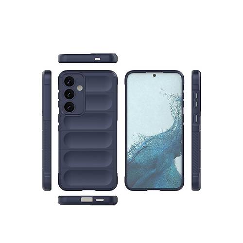 Galaxy S24 K�l�f Optimum Silikon - Lacivert