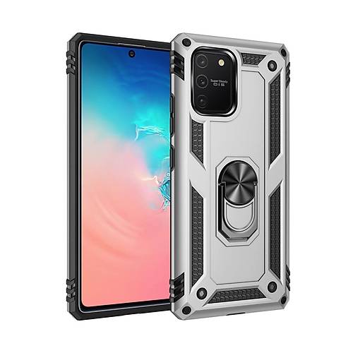 Galaxy A91 / S10 Lite K�l�f Sofya Y�z�kl� Silikon Kapak - G�m��