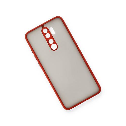 Redmi Note 8 Pro K�l�f Montreal Silikon Kapak - K�rm�z�