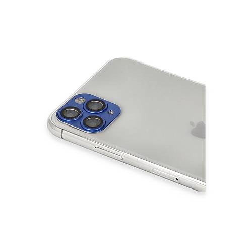 iPhone 11 Pro Max Pers Al�minyum Kamera Lens - Lacivert