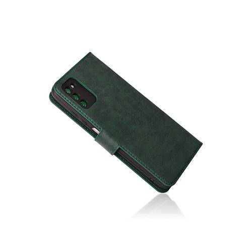 Galaxy A03S K�l�f Trend S Plus Kapakl� K�l�f - Ye�il